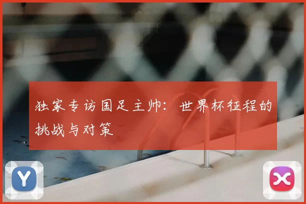 独家专访国足主帅：世界杯征程的挑战与对策