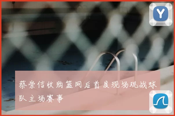 蔡崇信收购篮网后首度现场观战球队主场赛事